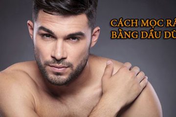 [Hướng Dẫn] Cách mọc râu bằng dầu dừa an toàn và hiệu quả