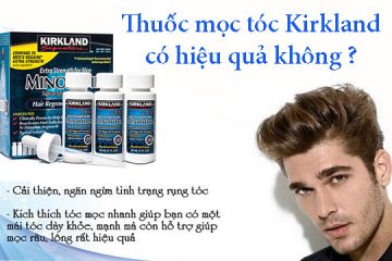 [Tiết lộ sự thật] Thuốc mọc tóc Kirkland có tốt không ?