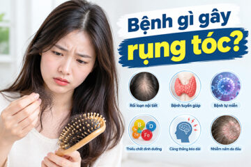 Bệnh gì gây rụng tóc? Làm gì để ngăn chặn hiệu quả