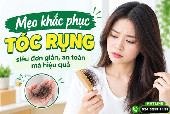 Mẹo khắc phục tóc rụng siêu đơn giản, an toàn mà hiệu quả – Đừng nên bỏ qua