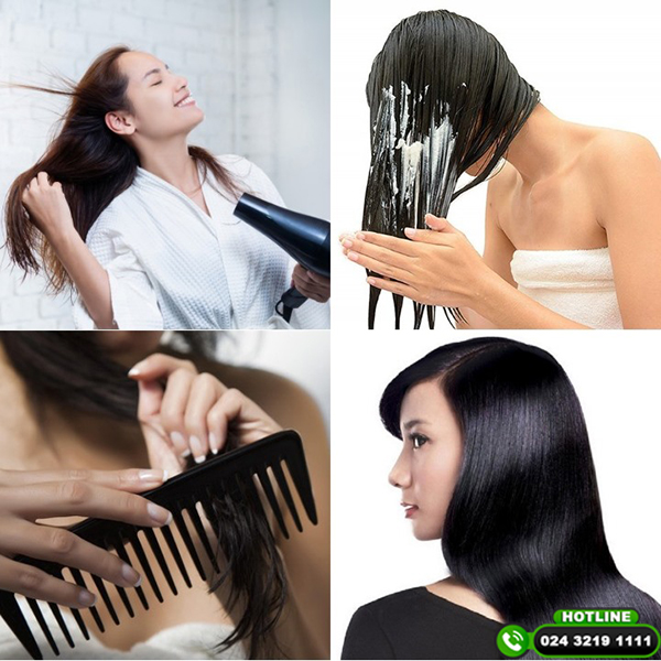 thay đổi thói quen tốt cho tóc